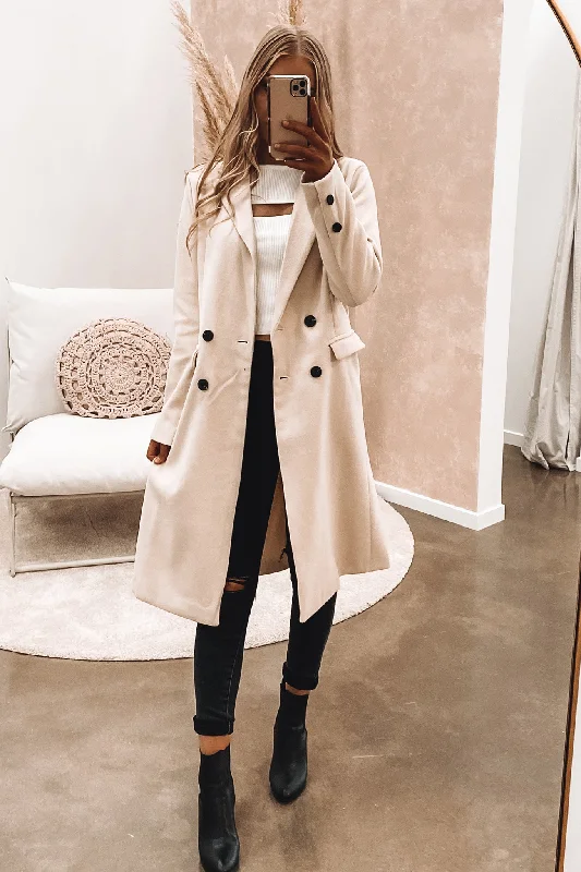 Logan Coat Beige