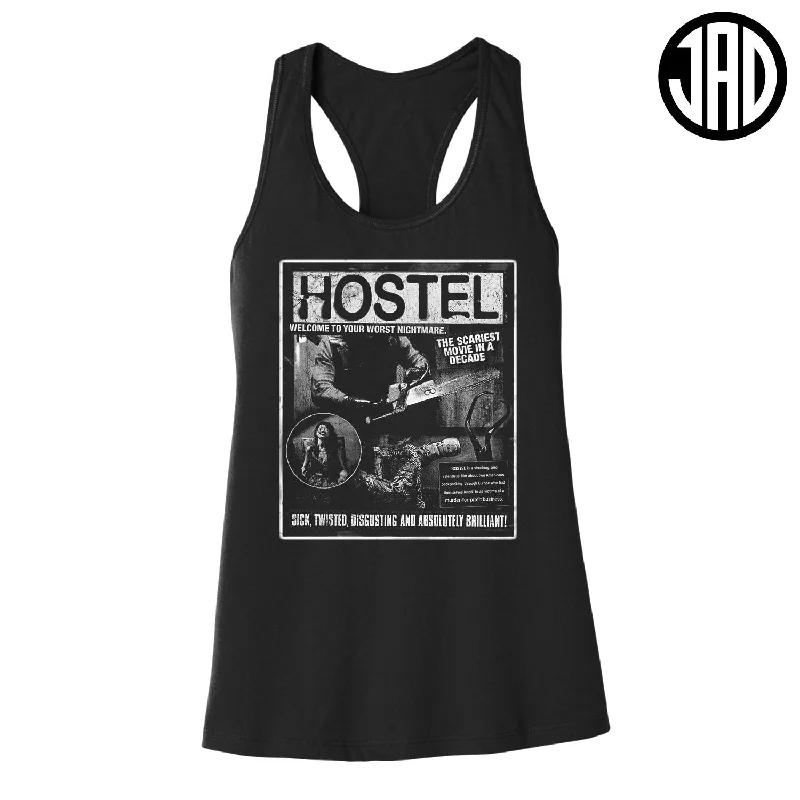 Hostel Poster - Women's Racerback Tank