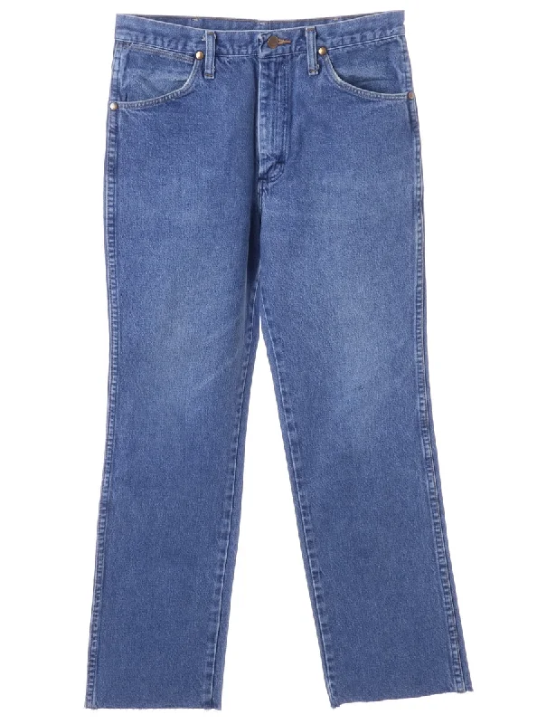 Label Medium Wash Cropped Jeans