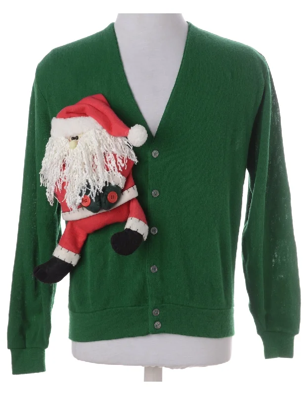 Label Novelty Christmas Cardigan