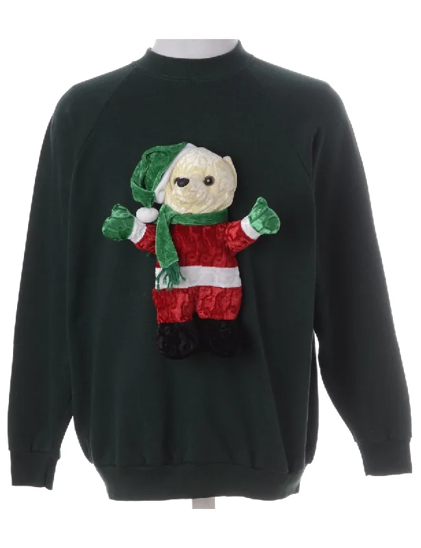 Label Novelty Christmas Sweatshirt