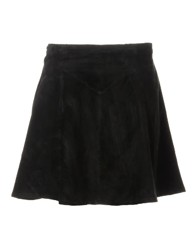 Label Robyn Mini Suede Skirt